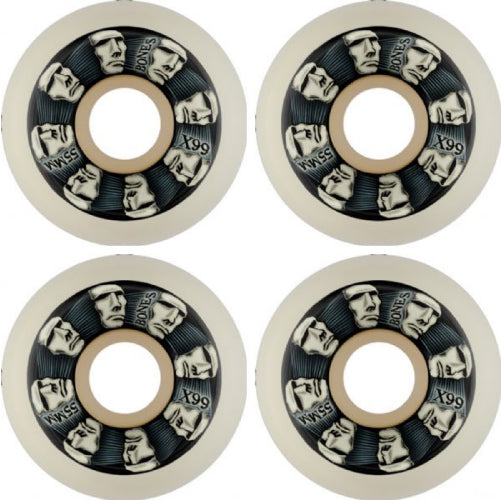 Bones X-Formula V5 Sidecut Head Rush Skateboard Wheels 54MM 99A