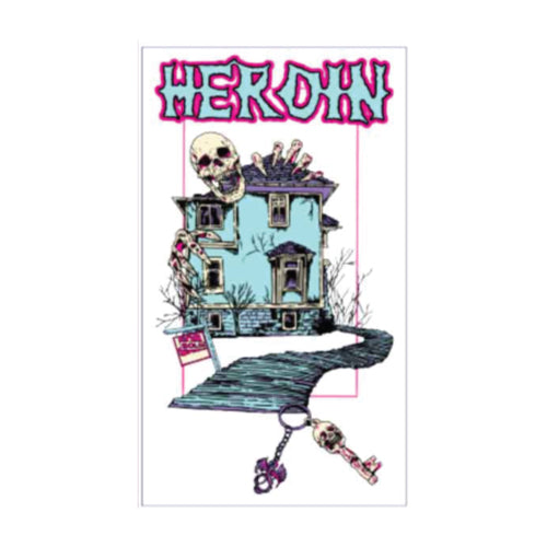 Heroin Haunted House Stickers