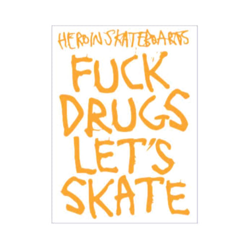 Heroin Haunted House Stickers