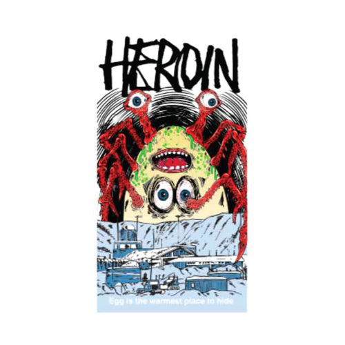 Heroin Haunted House Stickers
