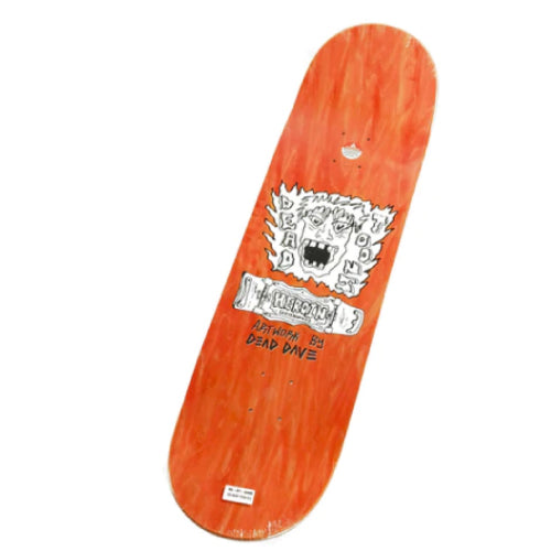 Heroin Craig Questions Dead Toon Skateboard Deck 9.0"