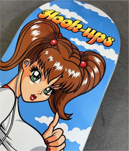 Hook-Ups Hitchhiking Sakura Skateboard Deck 8.25" nose