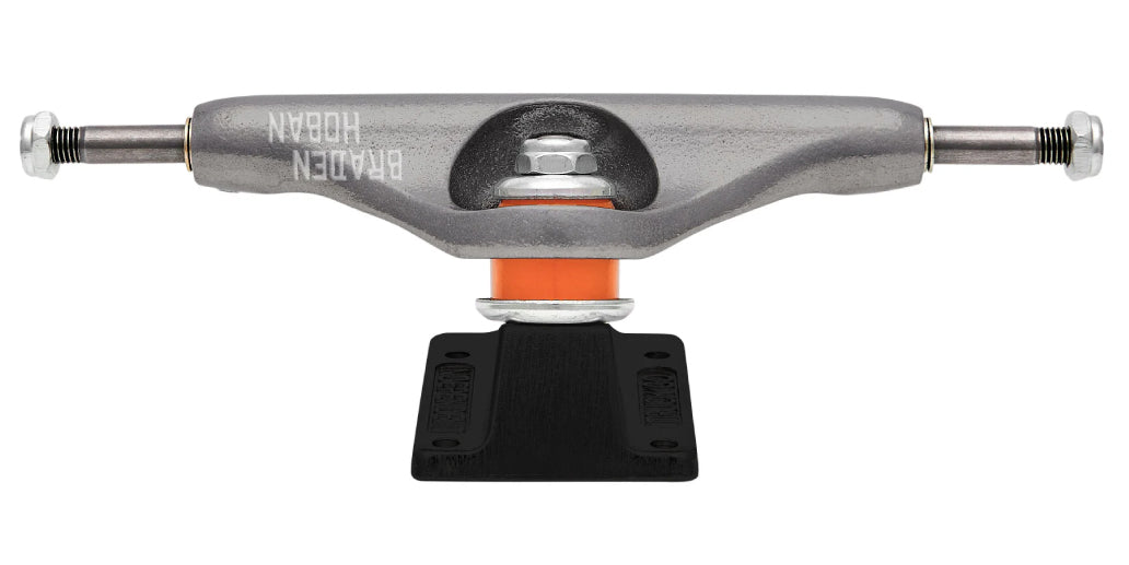 Independent Stage 11 Hollow Hoban Silver/Black Trucks (Set of 2) back
