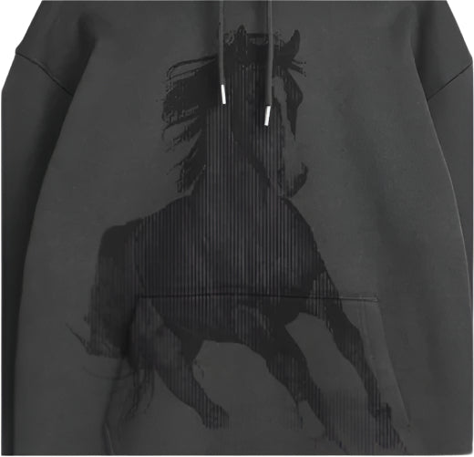 Jacuzzi Horse Hoodie - Charcoal