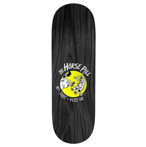 Antihero Team Shaped Eagle Horse Pill Skateboard Deck 10"