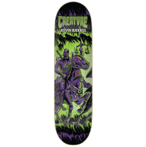 Creature Kevin Baekkel Horseman VX Skateboard Deck 8.5"