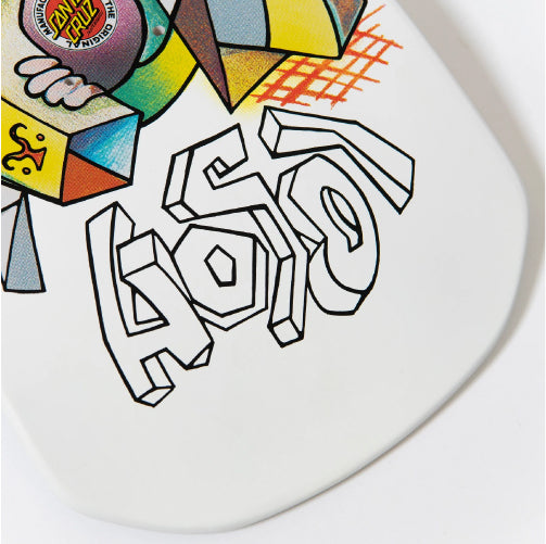 Santa Cruz Hosoi Picasso Shaped Reissue Skateboard Deck 10.26"