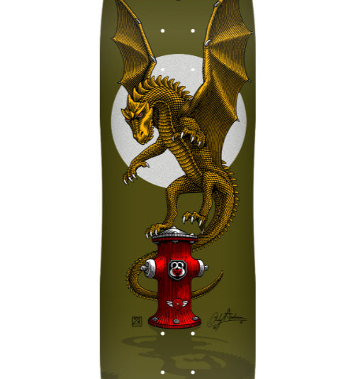Powell Peralta Andy Anderson Hydrant Vajra Skateboard Deck 8.4" close