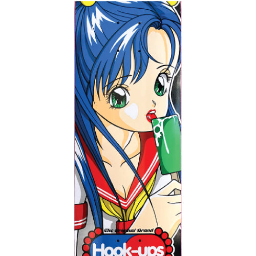 Hook-Ups Ice Cream Girl Skateboard Deck 8.25"