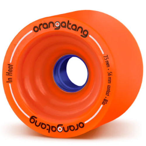 Orangatang In Heat Wheels Orange 75MM 80A