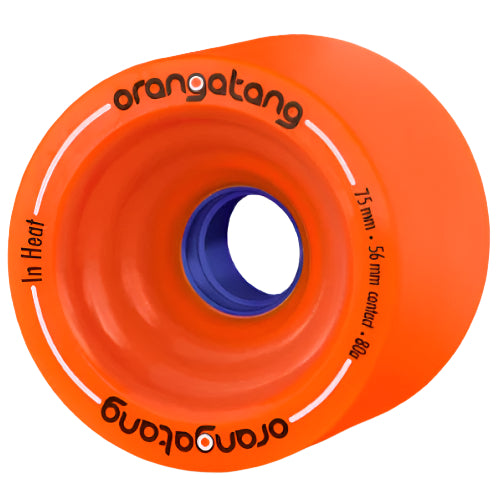 Orangatang In Heat Wheels Orange 75MM 80A