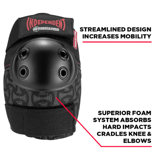 187 Killer Pads Independent Knee/Elbow Pad Set elbow