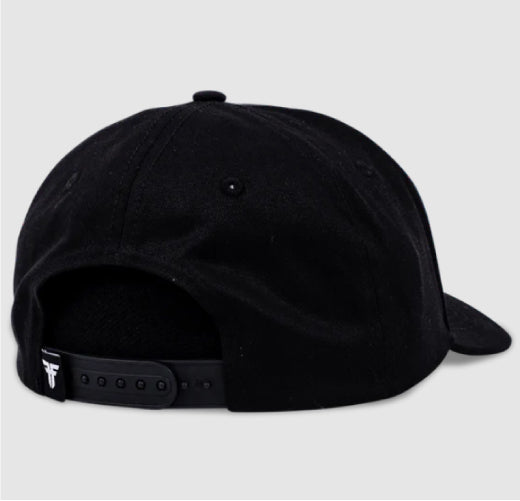 Fallen Insignia Curve Snapback Hat - Black/Off White