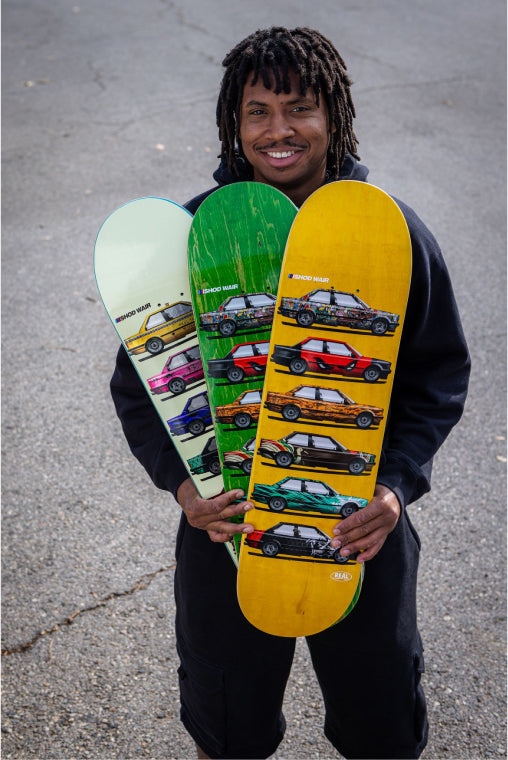 Real Ishod SSD25 Custom BLIND BAG Skateboard Deck 8.25"
