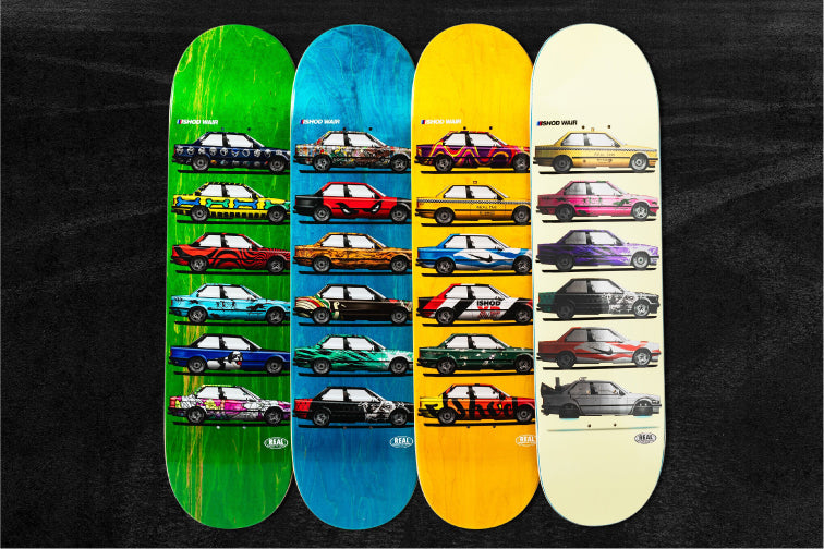 Real Ishod SSD25 Custom BLIND BAG Skateboard Deck 8.25"