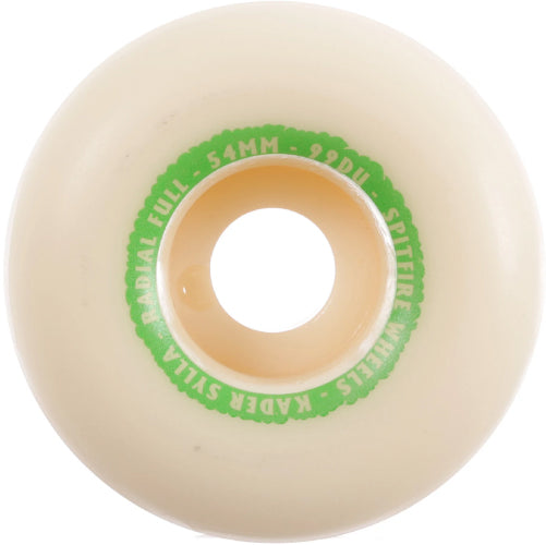 Spitfire F4 Kader Puffs Radial Full Wheels Natural 54MM 99D