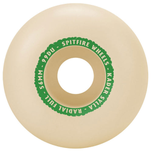 Spitfire F4 Kader Puffs Radial Full Wheels Natural 56MM 99D
