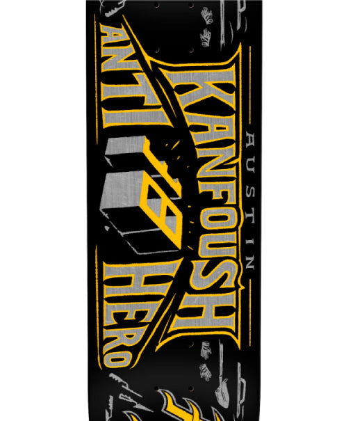 Antihero Kanfoush Customs Skateboard Deck 8.25" close