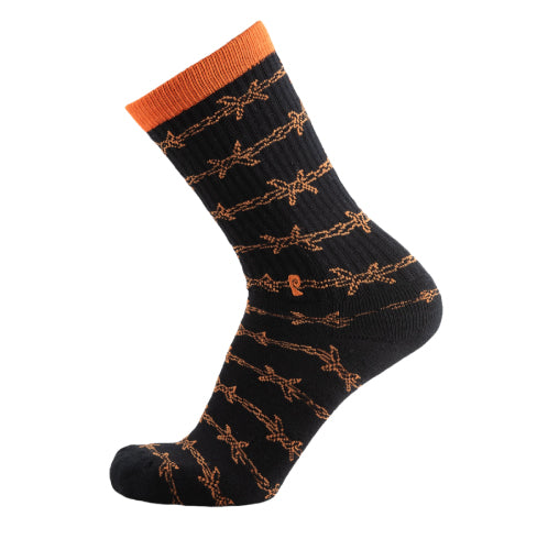 Psockadelic Keep Out Socks - Black