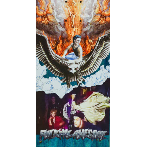 Fucking Awesome Berle Kick in the Face Skateboard Deck 8.0"