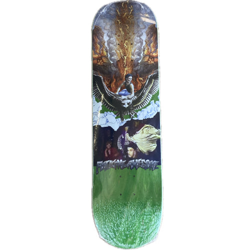 Fucking Awesome Berle Kick in the Face Skateboard Deck 8.5"