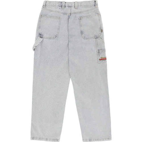 Krooked Koffin Carpenter Pant - Bleached Denim back