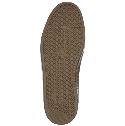 Emerica X Biltwell Romero Laced High Skateboarding Shoe - Black Leather/Gum