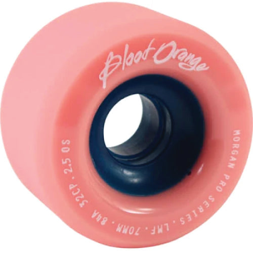 Blood Orange Liam Morgan Pro Longboard Cruiser Wheels Coral 70MM 84A