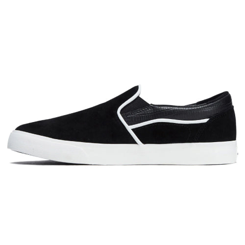 Hours is Yours B1 Lizard King Slip On Skate Shoe - Black Iguana