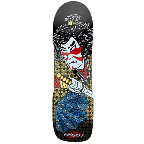 Hosoi Lonny Hiramoto Samurai Skateboard Deck 9.0" black