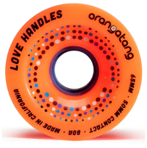 Orangatang Love Handles Wheels Orange 65MM 80A