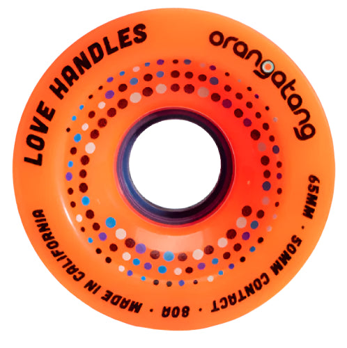 Orangatang Love Handles Wheels Orange 65MM 80A