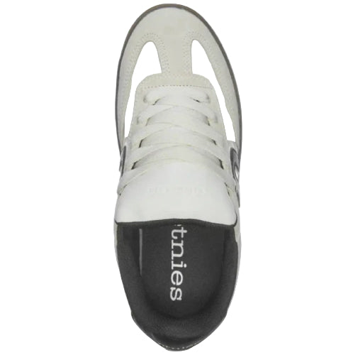 Etnies Lowcut Skate Shoe - White/Black/Gum top
