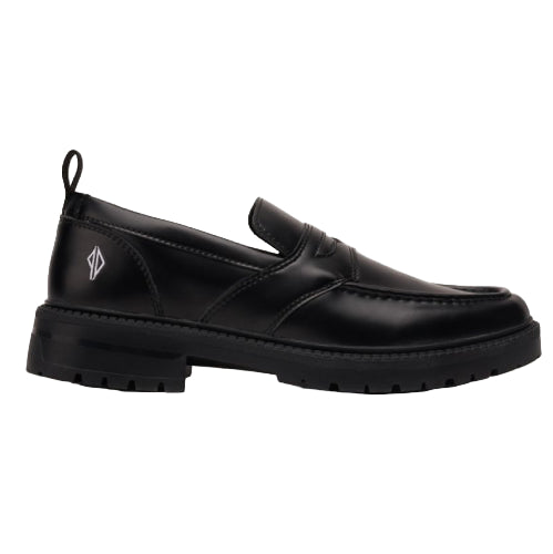 Hours is Yours Cohiba Dollin Lug Loafer - Premium Black Leather side