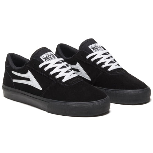Lakai Manchester Skateboarding Shoe - Black Suede