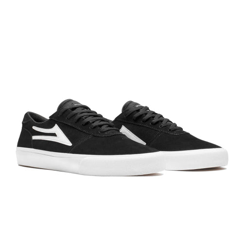 Lakai Manchester Skate Shoe - Black Suede