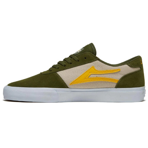 Lakai Manchester Skate Shoe - Chive Suede