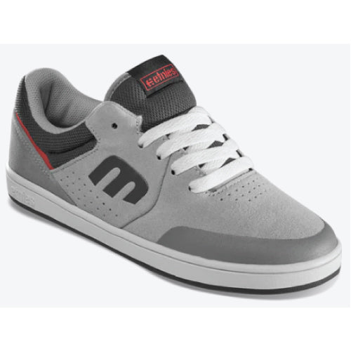 Etnies Marana Kids Skate Shoe - Grey/Grey/Red