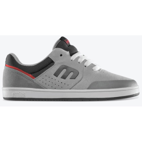 Etnies Marana Kids Skate Shoe - Grey/Grey/Red