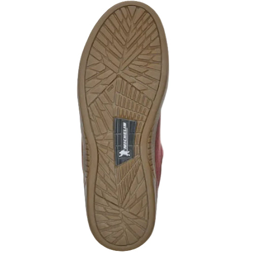 Etnies Marana Michelin Skate Shoe - Maroon/Black/White bottom