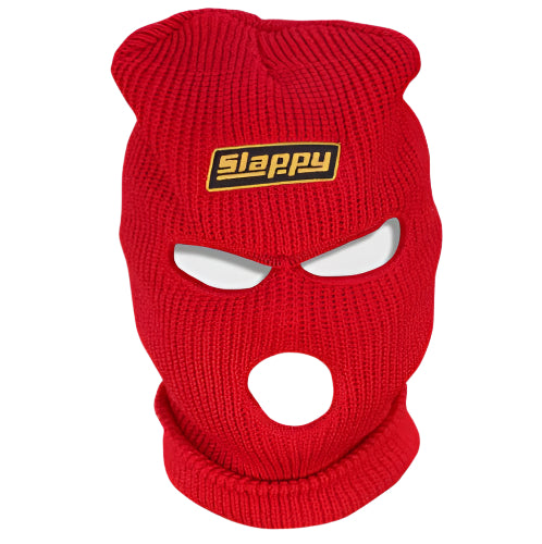 Slappy Mask Beanie - Red