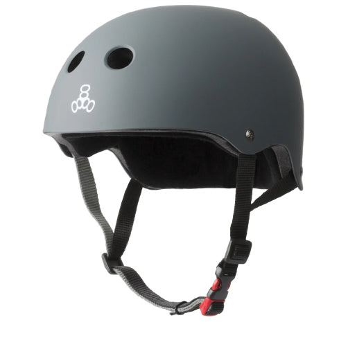 Triple Eight Certified Sweatsaver Helmet carbon matte profile