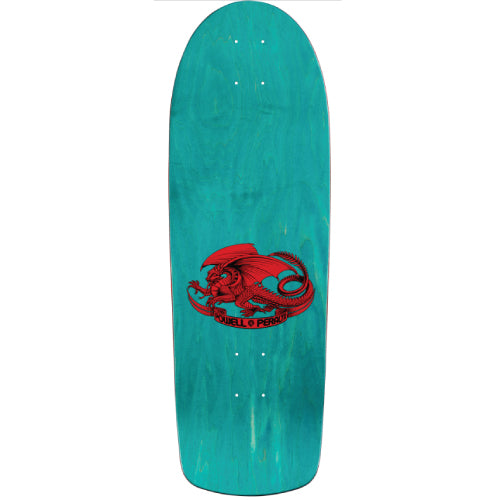 Powell Peralta Mike McGill Skull & Snake Teal Stain Skateboard Deck 10"