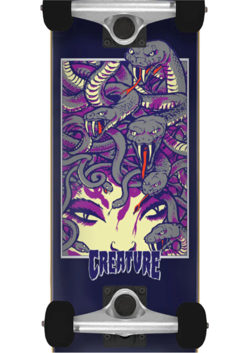 Creature Medusa 2 Complete Skateboard 7.75" close