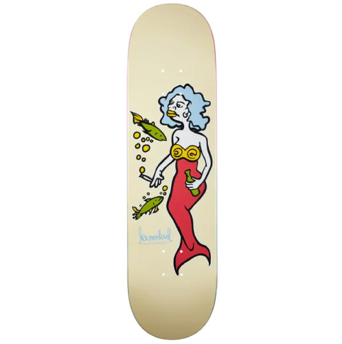 Krooked Gonz Mermaid Skateboard Deck 8.25"