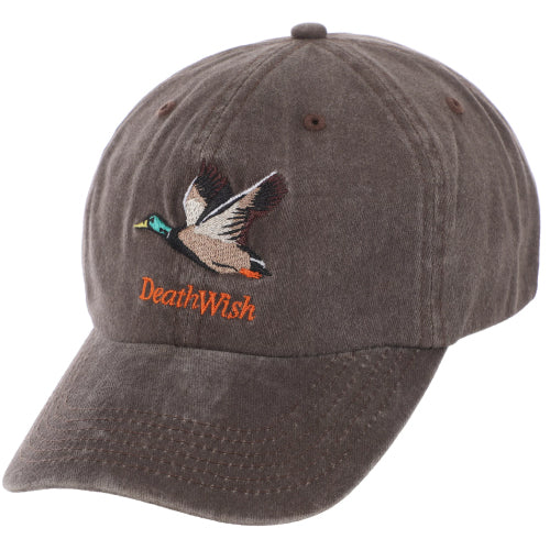 Deathwish Migrate Snapback Hat - Brown