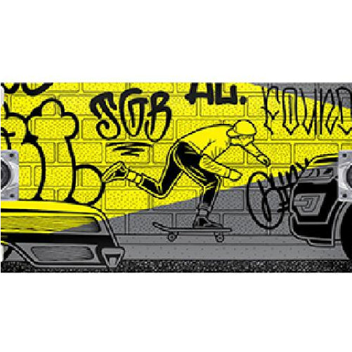 Foundation X Mike Giant Push Complete Skateboard 8.5"