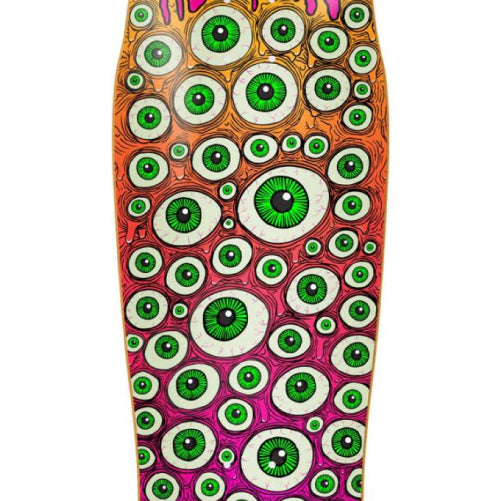 Heroin Mini Eyeballer Shaped Skateboard Deck 9.0"