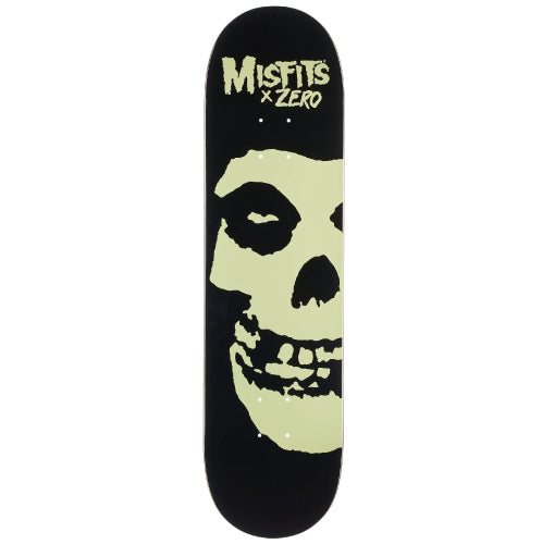 Zero X Misfits Fiend Glow in the Dark Skateboard Deck 8.25"