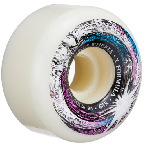 Bones X-Formula V6 Wide-cut Moon Beam Wheels 56MM 99A